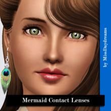 Sims 3 — Mermaid Contact Lenses by MissDaydreams — Mermaid Contact Lenses - lovely contact lenses for your Sims Gender: