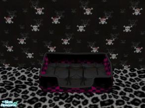 Sims 2 — Pink Pet Set - Petbed by staceylynmay2 — Three objects for your pets. pink bowl, bed and a littertray. CEP
