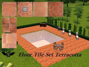 Sims 3 — Floor Tile Terracotta by engelchen1202 — coming soon, matching Terrain Paints