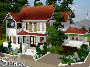 Sims 3 — Shrin *Furnished* by ayyuff — 20x20 fully furnished and decorated house with 3 bedrooms,2 bathrooms.. No