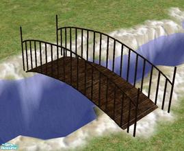 Sims 2 — A Bridge Over Troubled Water + 3 Recolors - Mesh by TheNinthWave — A Bridge Over Troubled Water Mesh.