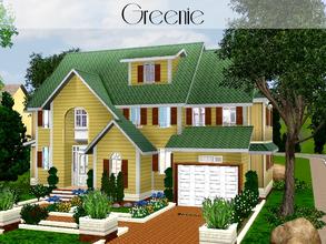 Sims 3 — Greenie by lilliebou — Hello ! This small house is for a family of 4 sims. Enable Object Hiding must not be