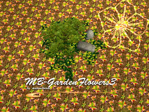 Sims 3 — MB-GardenFlowers3 by matomibotaki — MB-GardenFlowers3, new terrain-paint by matomibotaki. Enjoy
