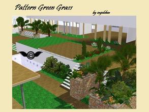 Sims 3 — Pattern Green Grass by engelchen1202 — Pattern Green Grass you can place it on Terraces, everywhere you can not