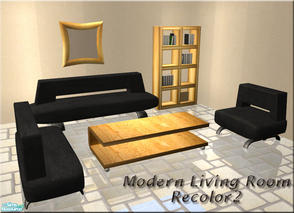 Sims 2 — Modern living room recolor set 2 by nikisatez05 — Recolor of my Modern Living Room Mesh Set. Enjoy!