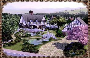 Sims 3 — Ellies Cottage  by katalina — Ellies cottage was made as a request from Elanorbreton a member here at TSR and