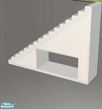 Sims 2 — Whitecow - stair by steffor — 