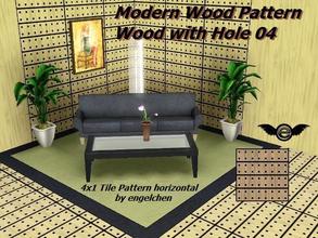 Sims 3 — Pattern Wood with Holes 04 by engelchen1202 — 4x1 Holzfliesen Muster mit Lochoptik Horizontal 4x1 Wood Tile