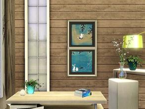 Sims 3 — Follow Your Heart by ung999 — Follow Your Heart by Kristiana Pam - Two paintings in one file - cloned from EA's