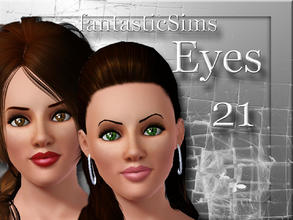 Sims 3 — fantasticSims Eyes 21 by fantasticSims — Realistic eyes for all ages. Male and female sims. Has one channel for