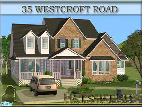 Sims 2 — 35 Westcroft Road by hatshepsut — This little house gives the illusion of being bigger than it is. Comfortable
