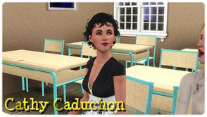 Sims 3 — Cathy Caduchon by SugoiZiua2 — Cathy Caduchon is 38, and live in Twinbrook. She is a French Teacher. by