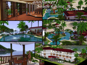 Sims 3 — Resort complex South China by annflower1 by annflower1 — Resort complex South China. Actually there is such