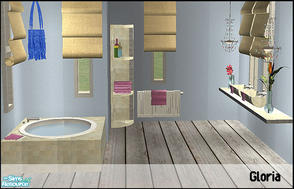 Sims 2 — Gloria by steffor — a bathroom scene