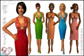 Sims 2 — Hot Emphasis by Harmonia — One Sexy Style Five Sexy Colour