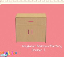 Sims 2 — Waybuloo Nursery/Kids Room - Dresser 2  by sinful_aussie — 