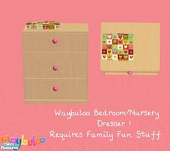 Sims 2 — Waybuloo Nursery/Kids Room - Dresser 1  by sinful_aussie — 