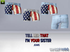 Sims 3 — Tell her that I'm your sister - Jeans by sims2fanbg — .:Tell her that I'm your sister:. Jeans in 3