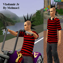 Sims 3 — Vladamir Jr ( Son of Vladimir Schlick and Vamp) by mellymoshpit — Born in my game.Only cc from shop.born a