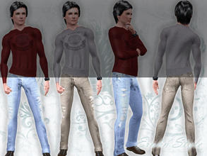 Sims 3 — True Religion Jeans by ernhn — True Religion Jeans