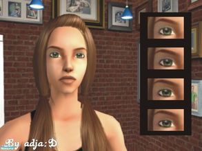 Sims 2 — New Line! - Eyeshadow by adjaD — A set of four eyeshadows