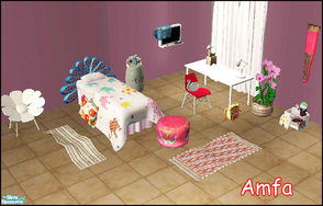 Sims 2 — Amfa by steffor — love the bedroom