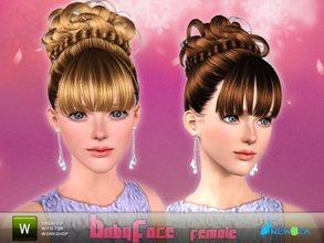 Sims 3 — Newsea BabyFace Female Hairstyle by newsea — This hairstyle is for female. Works for all ages. All morph states