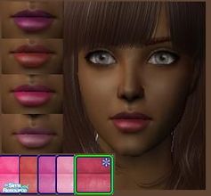 Sims 2 — naoomsim- soft & sweet lipsticks by naoomsim2 — soft and sweet lips with a little shine! you can wear it all