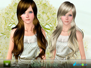 Sims 3 — Newsea SailAway Female Hairstyle by newsea — This hairstyle is for female. Works for all ages. All morph states