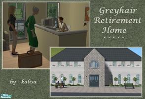 Sims 2 — GREYHAIR Retirement Home by -kalisa- — Greyhair Retirement Home is perfect place for your retired simmies!