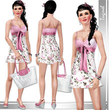 Sims 3 — Tgm-Dress-54 by TugmeL — Young Adult Set-54 *Thanks to *Ekky_Sims* for the Clothing credit! **Thanks to