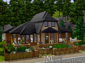 Sims 3 — Mountain Home *Furnished* by ayyuff — 30x30 fully furnished and decorated house with 2 bedrooms,1 bath... No