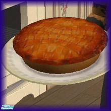 Sims 2 — Galette des rois by lurania — This is a french pie for carnival:la galette des rois,have fun!
