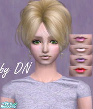 Sims 2 — Nice Lipstick by DN by Dasha0510 — This set includes 5 repaints of lipsticks. It is very lovely lipstick. It