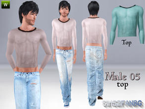 Sims 3 — Male Top 05 by sims2fanbg — .:Male Top 05:. Top in 3 recolors,Recolorable,Launcher Thumbnail. I hope u like it!