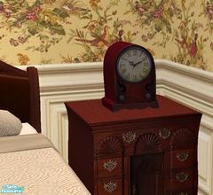Sims 2 — Victorian Alarm Clock by TheNinthWave — Found in Electronics/Small. This is a Victorian alarm clock. I hope you