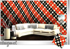 Sims 3 — Abstract Pattern-83 by TugmeL — Tgm-Pattern-83 Recolorable Palettes 1 by TugmeL-TSR