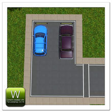 Sims 3 — Road & Sidewalk Flooring Set 1 by Squishy_Simz — WARNING: Use at your own risk, I no longer support this