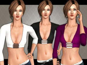 Sims 3 — Dirty Rich Tops by saliwa — Saliwa-The Sims Resource
