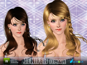 Sims 3 — Newsea Jenifer Female Hairstyle by newsea — This hairstyle is for female. Works for all ages. All morph states