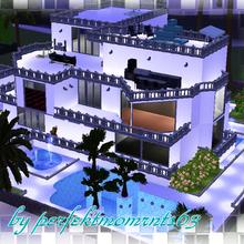 Sims 3 — Blanco Villa Grande by perfektmoments63 by perfektmoments632 — White Villa for big Family. 2 Bathrooms , 2