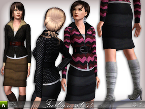 Sims 3 — FS 54 - Serious Business by katelys — New jacket and skirt for young adult females. Enjoy!