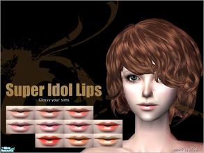 Sims 2 — Super Idol Lips by monkey6758 — 