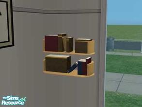 Sims 2 — Michele Office - Bookshelf by EarthGoddess54 — This is a new mesh, please be sure to download in order to use