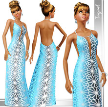 Sims 3 — Tgm-Dress-56 by TugmeL — Young Adult Set-56 pattern belongs to me!