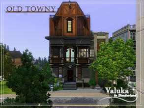 Sims 3 — Old Towny by Valuka — Old style townhouse.