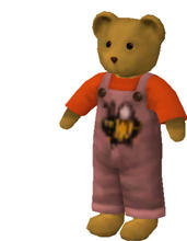 Sims 3 — Winnie the pooh teddy bear with little bee. by TigerLiyene2 — Winnie the pooh teddy bear with little bee.