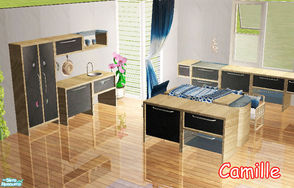 Sims 2 — Camille by steffor — kitchen set