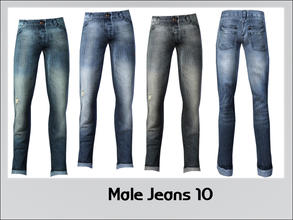 Sims 3 — Jeans 10 by sims2fanbg — .:Male Jeans 10:. Jeans in 3 recolors,Recolorable,Launcher Thumbnail. I hope u like it!