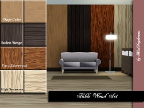Sims 3 — Fable Wood Set by MissDaydreams — Fable Wood Set contains 4 high quality patterns in both horizontal and